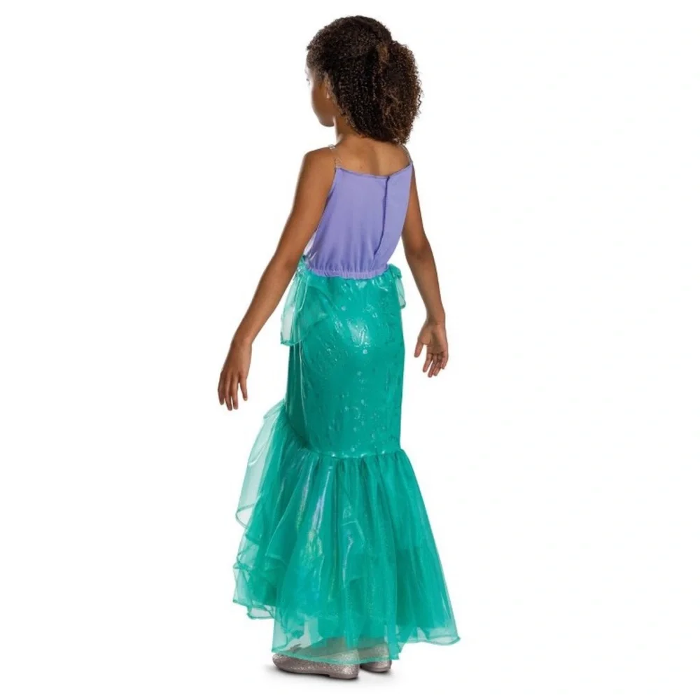 Kids Ariel Little Mermaid Costume - Purple and Green